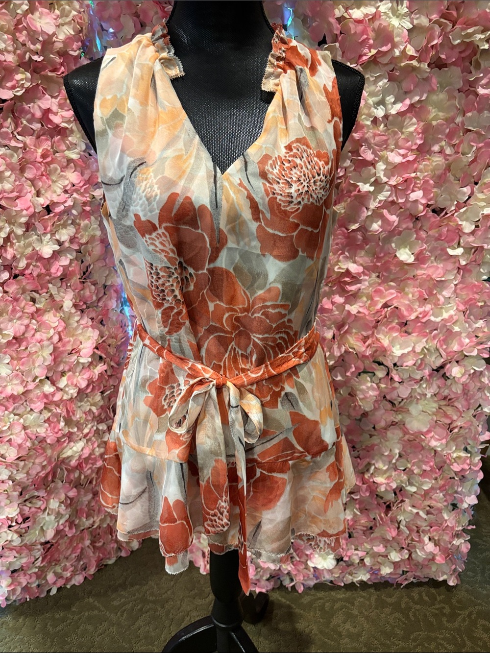 White House black market, long blouse